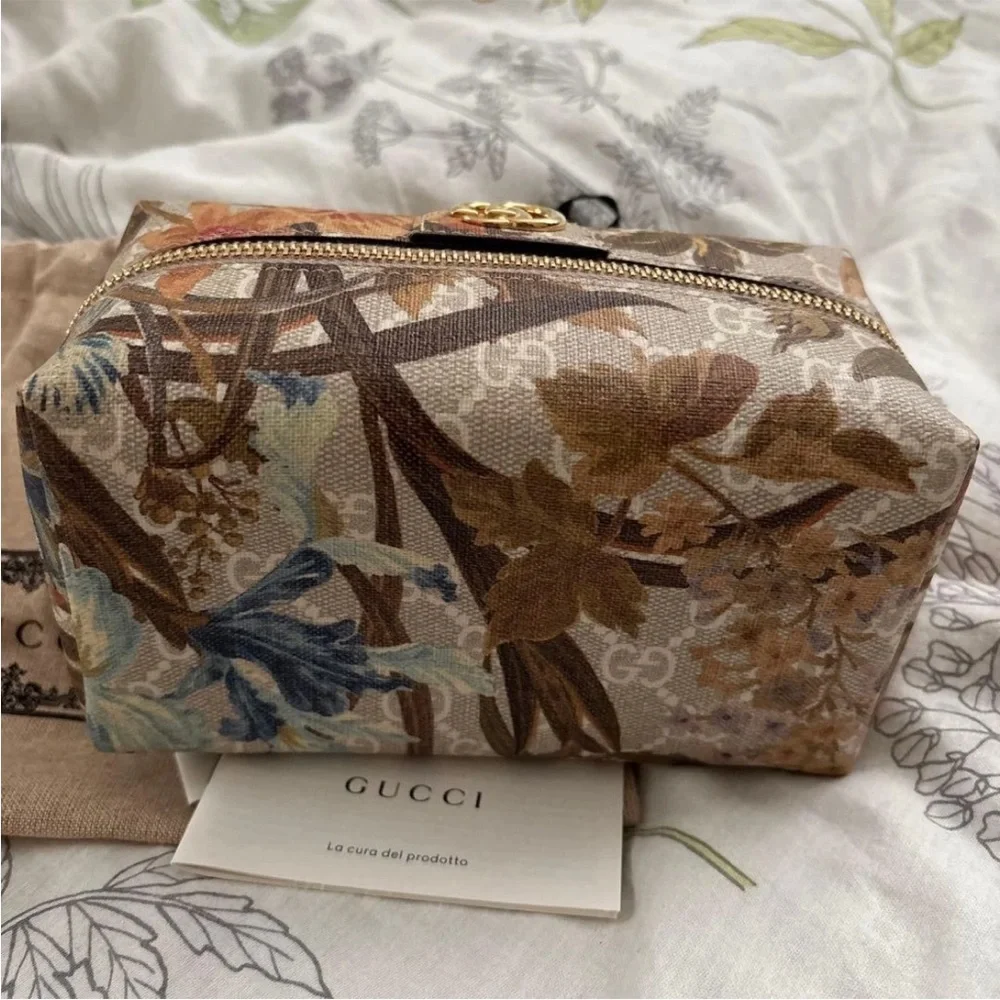 Gucci Floral Beige Women's Bag - Picture 2 of 15